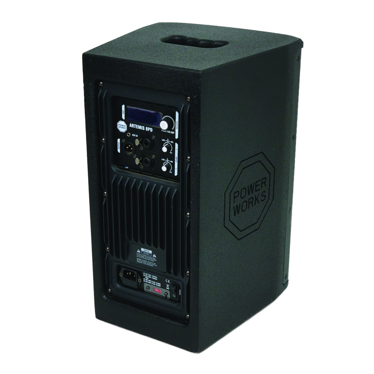 ARTEMIS-8PD Active Speaker With DSP- Top Rear Left