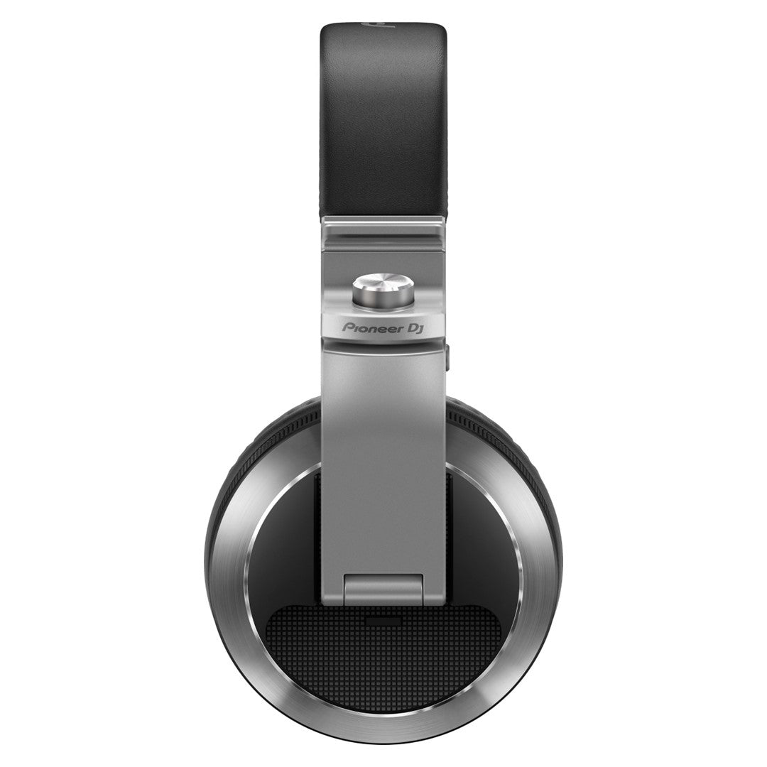 HDJ-X7 Professional Over-Ear DJ Headphones in Silver- Side