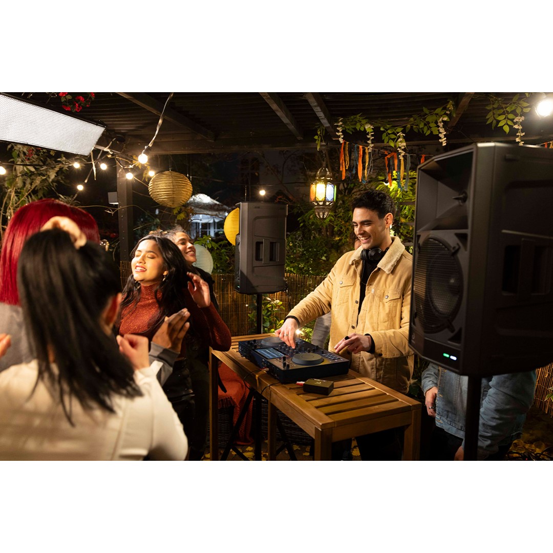 AlphaTheta OMNIS-DUO All-in-One Portable DJ System Lifestyle