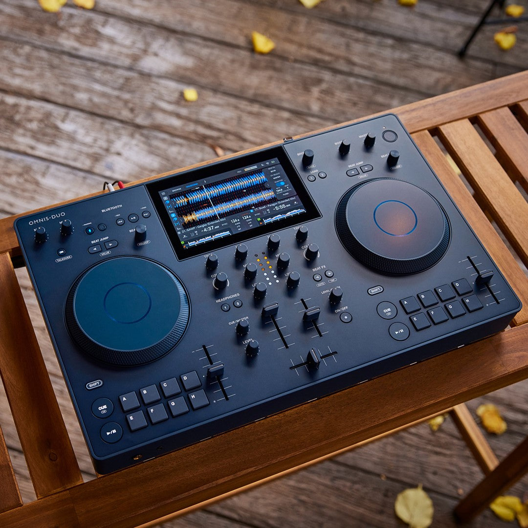 AlphaTheta OMNIS-DUO All-in-One Portable DJ System Lifestyle
