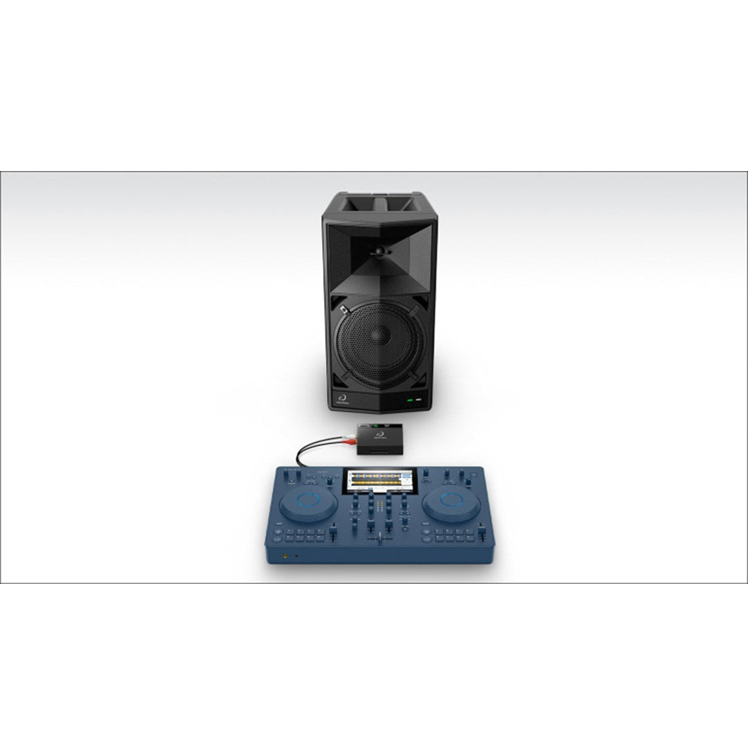 AlphaTheta OMNIS-DUO All-in-One Portable DJ System Wave eight Set up