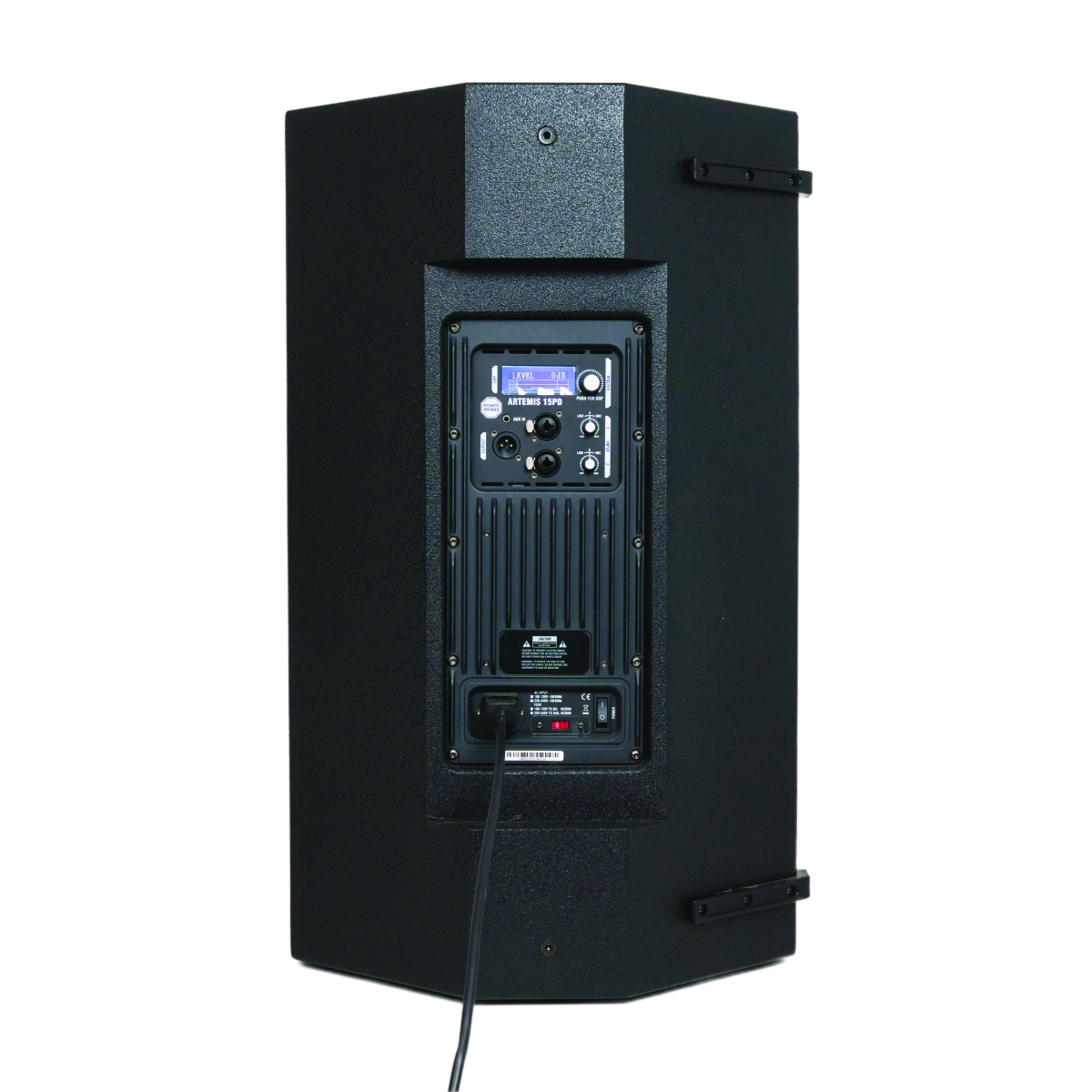 ARTEMIS-15PD Active Speaker- Rear- Cable