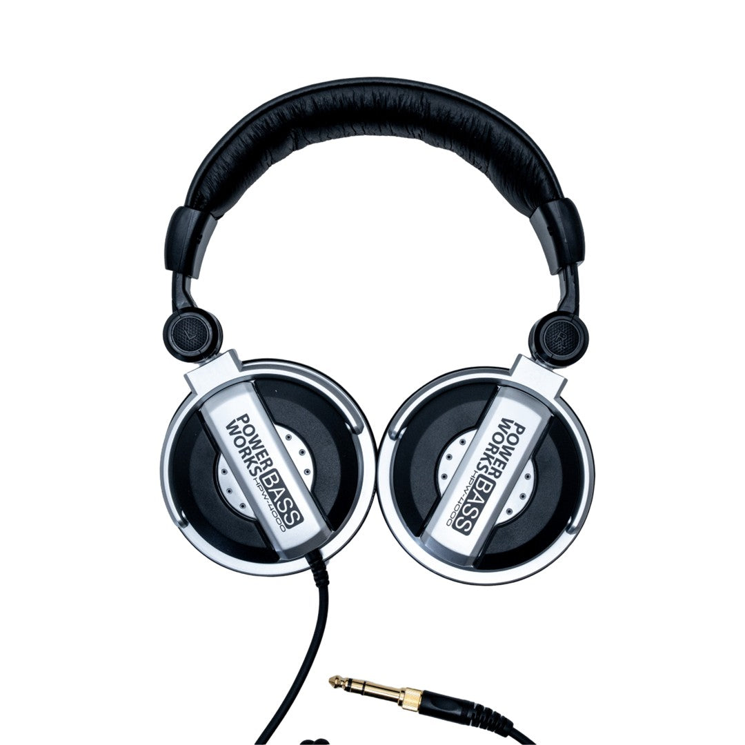 PowerWorks HPW-4000 DJ Headphones-Front