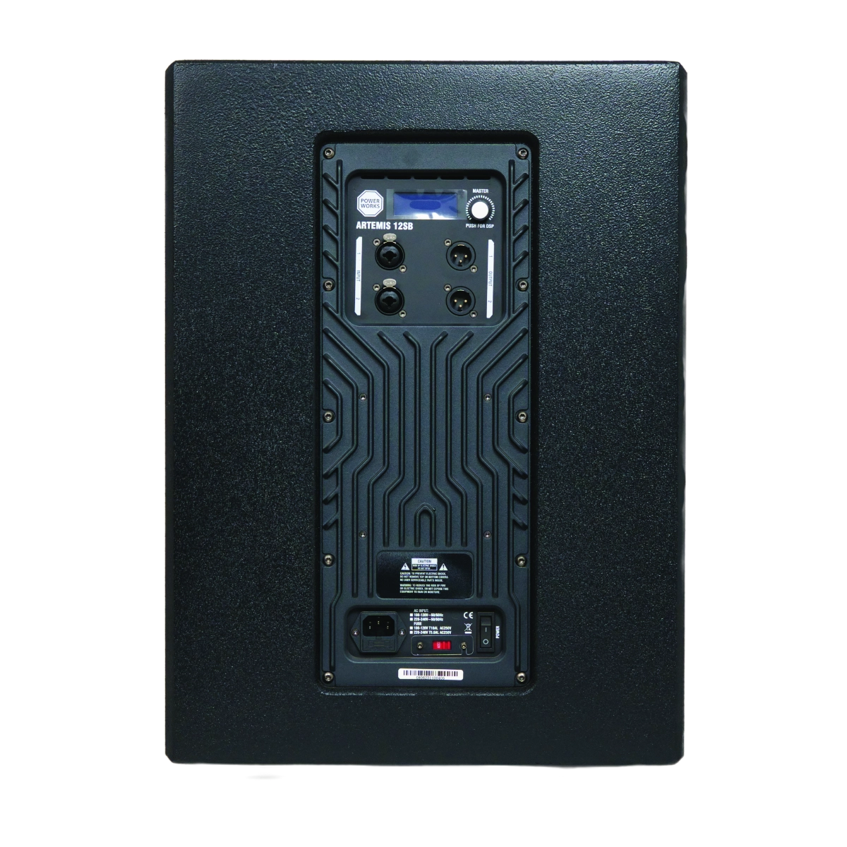ARTEMIS-12SB Active Subwoofer- Rear