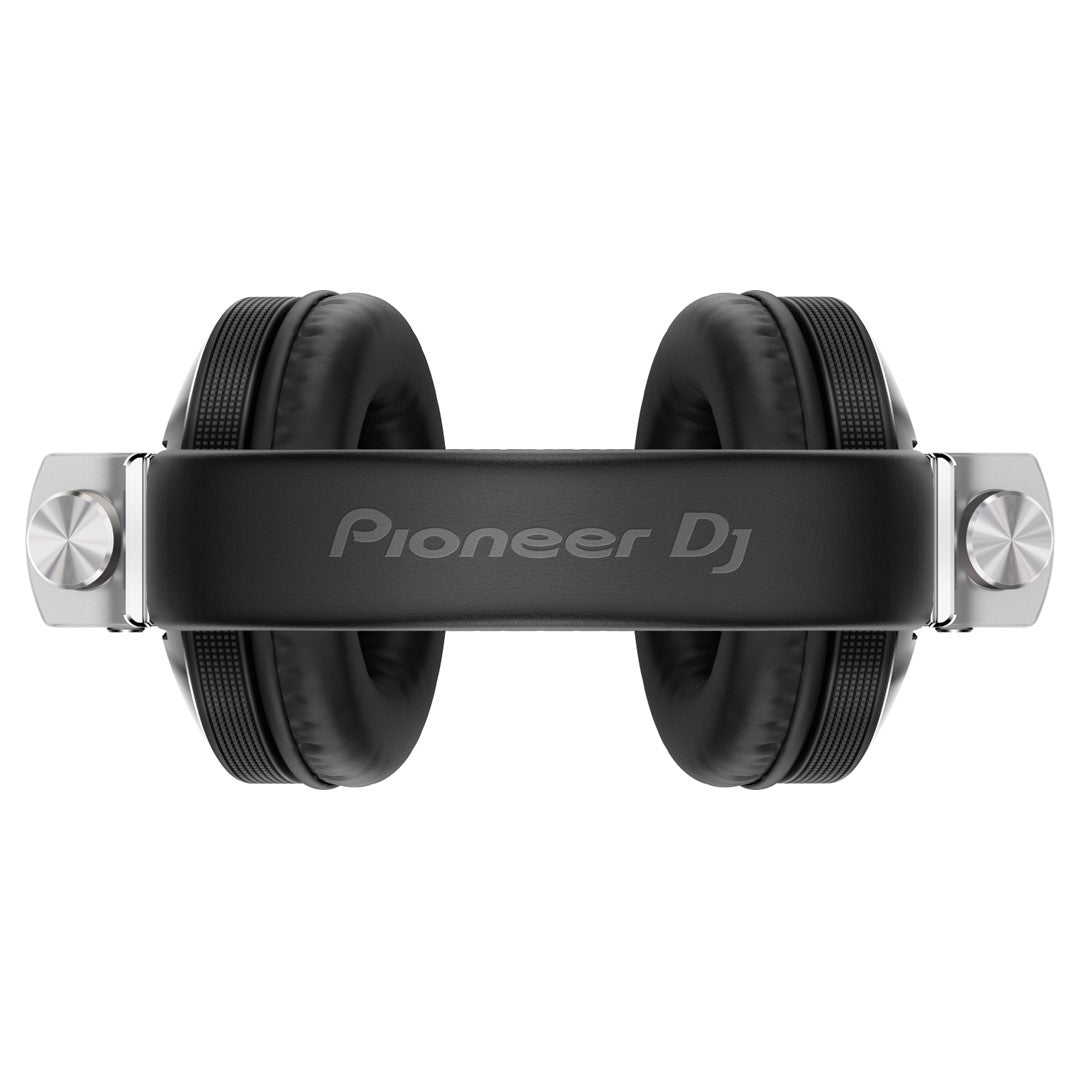HDJ-X10 Flagship Over-Ear DJ Headphones in Silver- Top