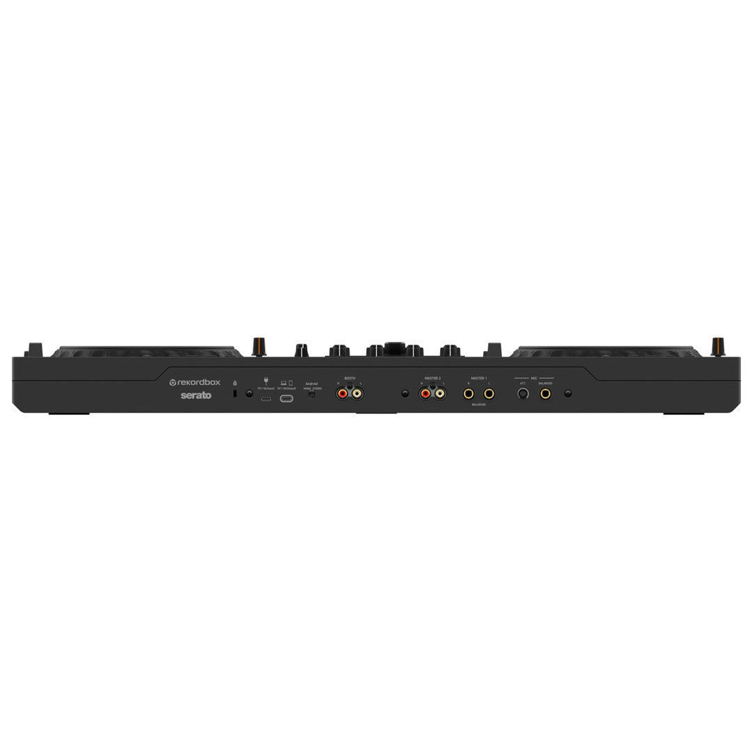 AlphaTheta DDJ-GRV6 Club-inspired 4-Channel DJ Controller Rear View