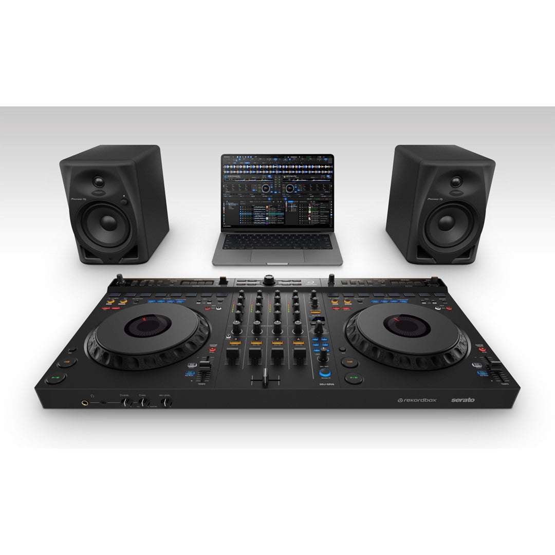 AlphaTheta DDJ-GRV6 Club-inspired 4-Channel DJ Controller Set Up 1 Rekordbox