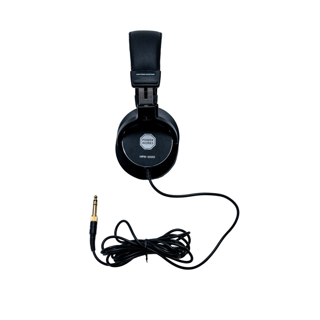 PowerWorks HPW-3000 Headphones-Side