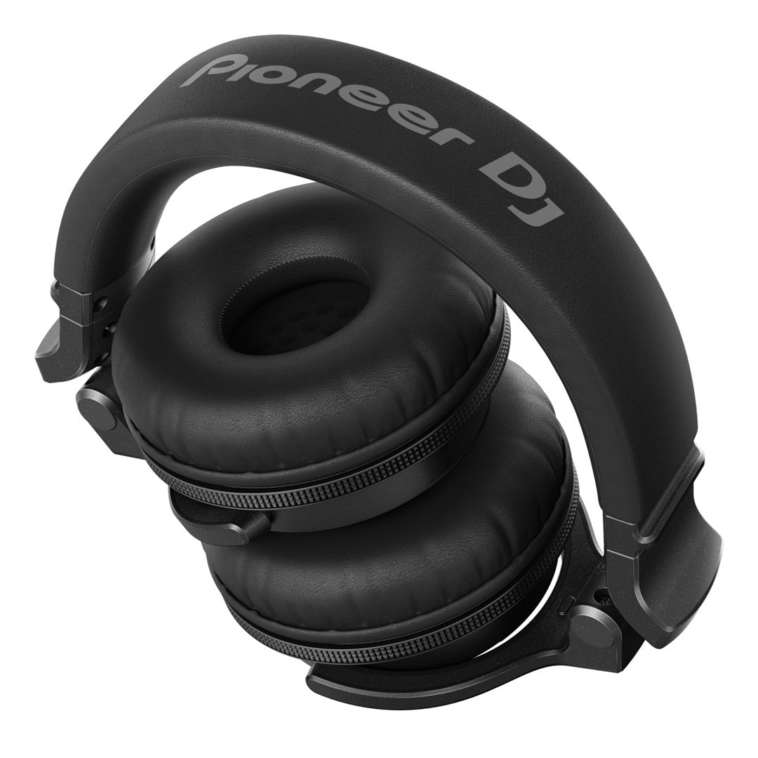 HDJ-CUE1BT DJ Headphones with Bluetooth® Functionality(Black)- Folded