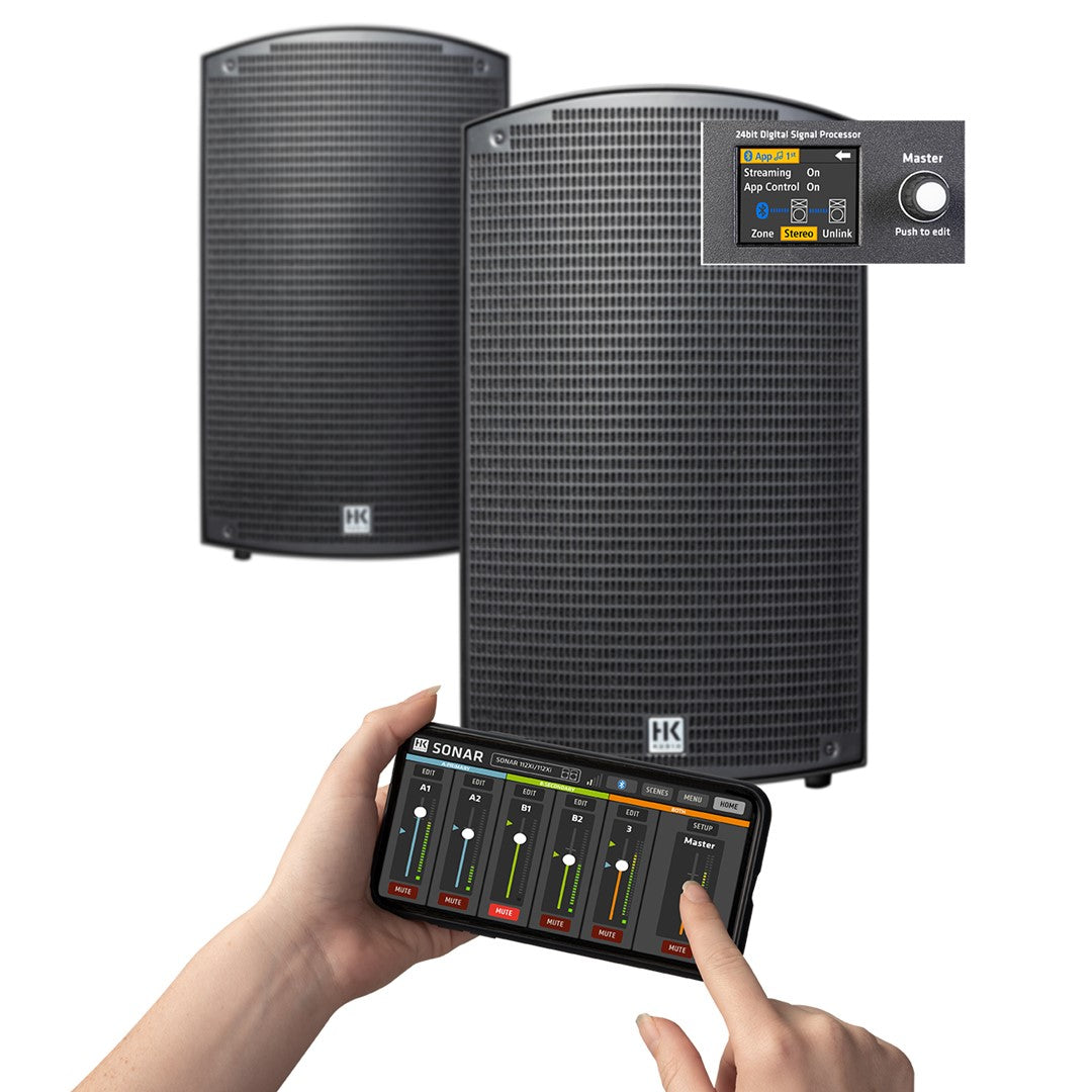 HK Audio SONAR 115 XI Powered Speaker-App