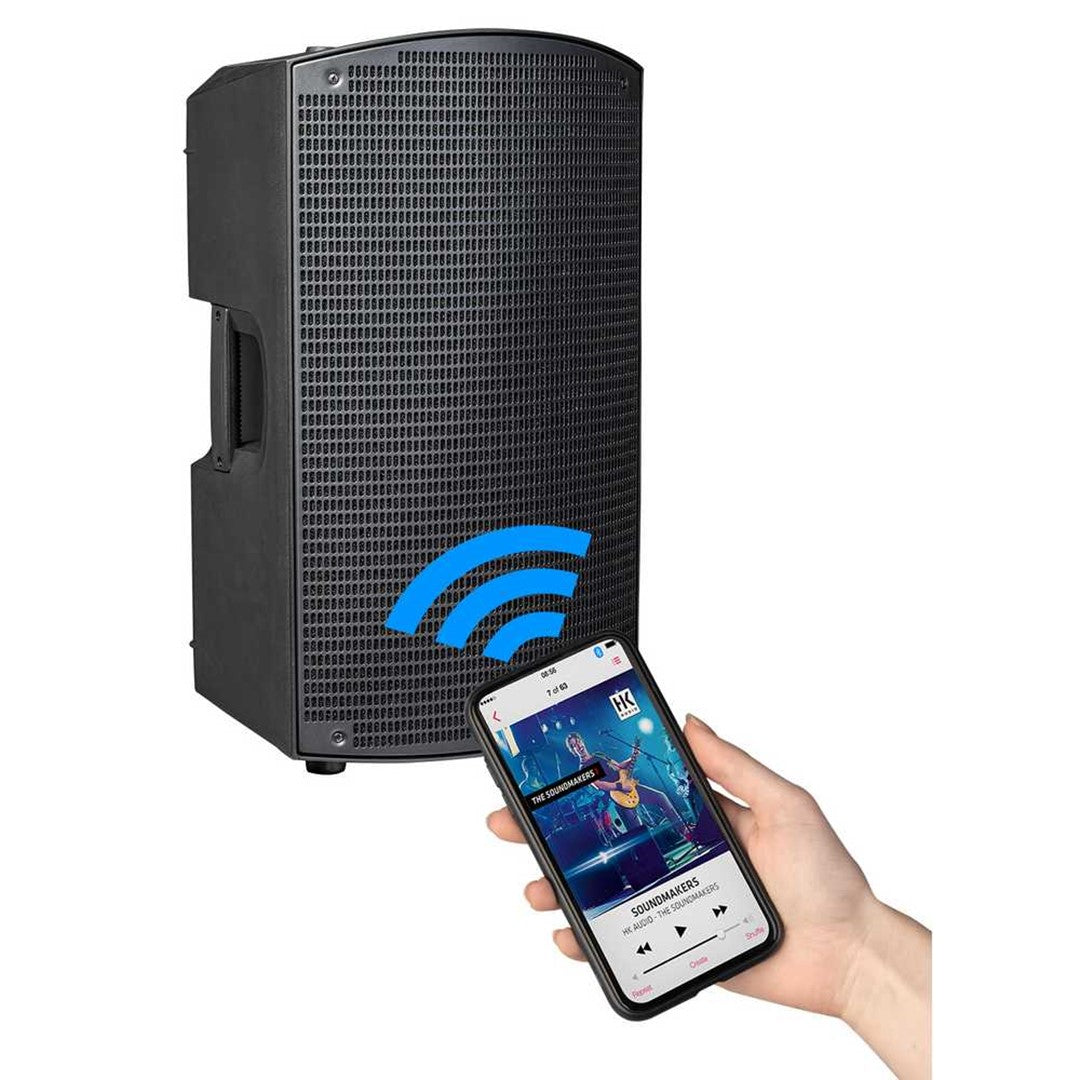 HK Audio SONAR 115 XI Powered Speaker-Bluetooth audio