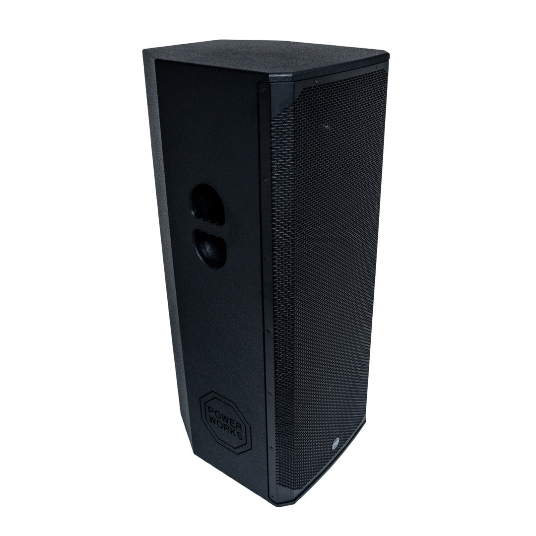 PowerWorks ARTEMIS 215PD Dual 15” Active Speaker-Top Front Left