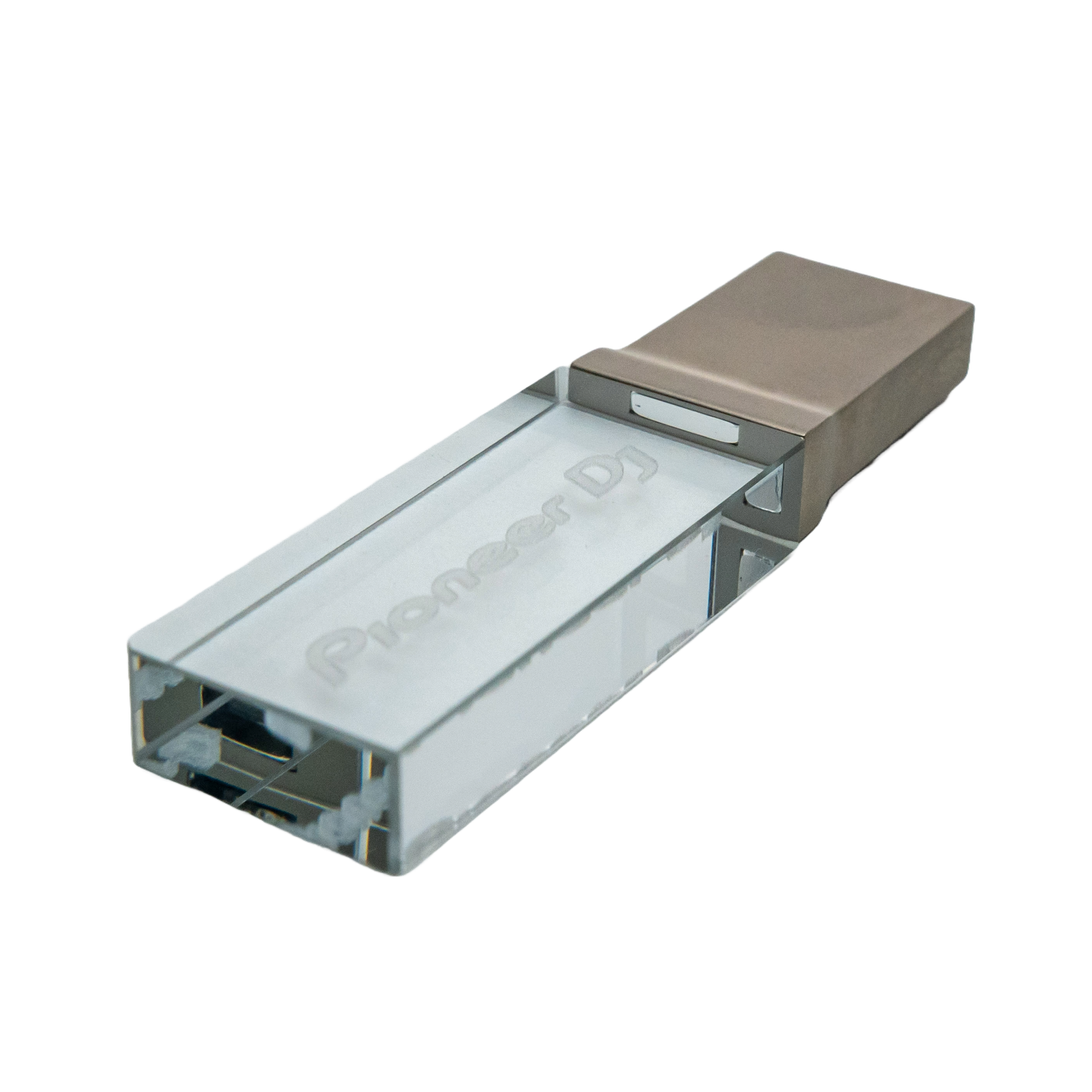 USB3-32GB Crystal- Front Top Left