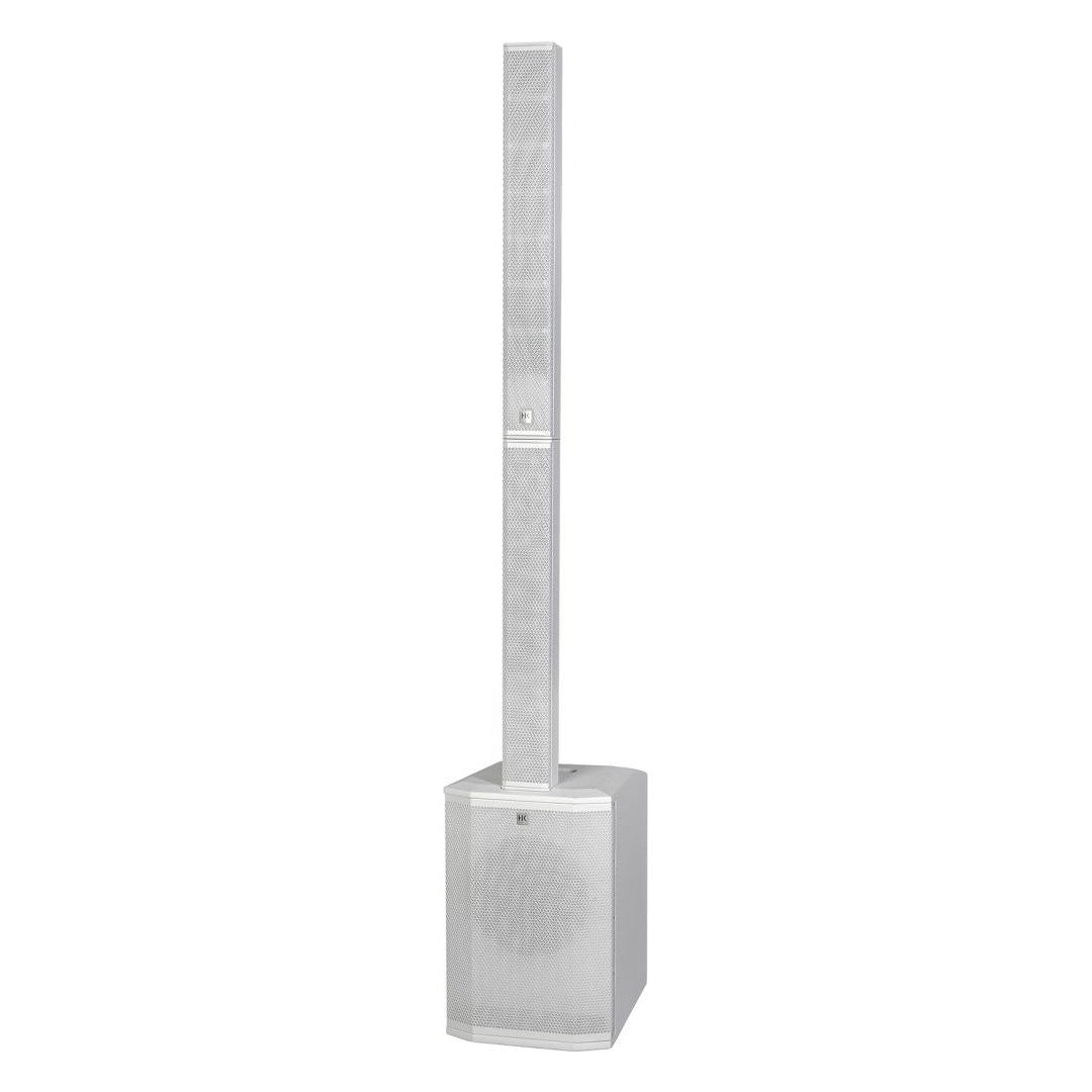 HK Audio POLAR-10MKII-WH Column Speaker In White-Front Right