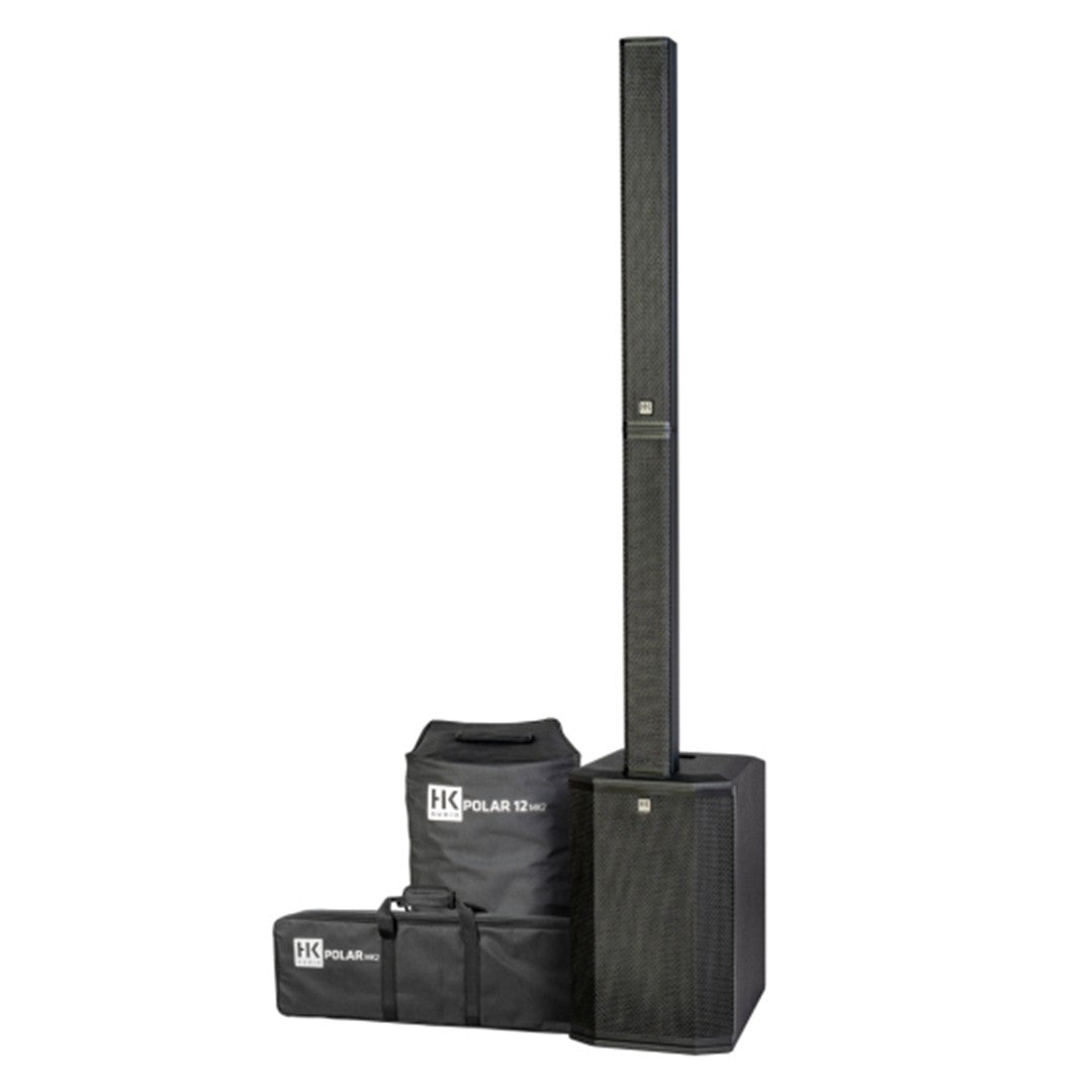 HK Audio POLAR-12MKII Column Speaker-Front with Bag