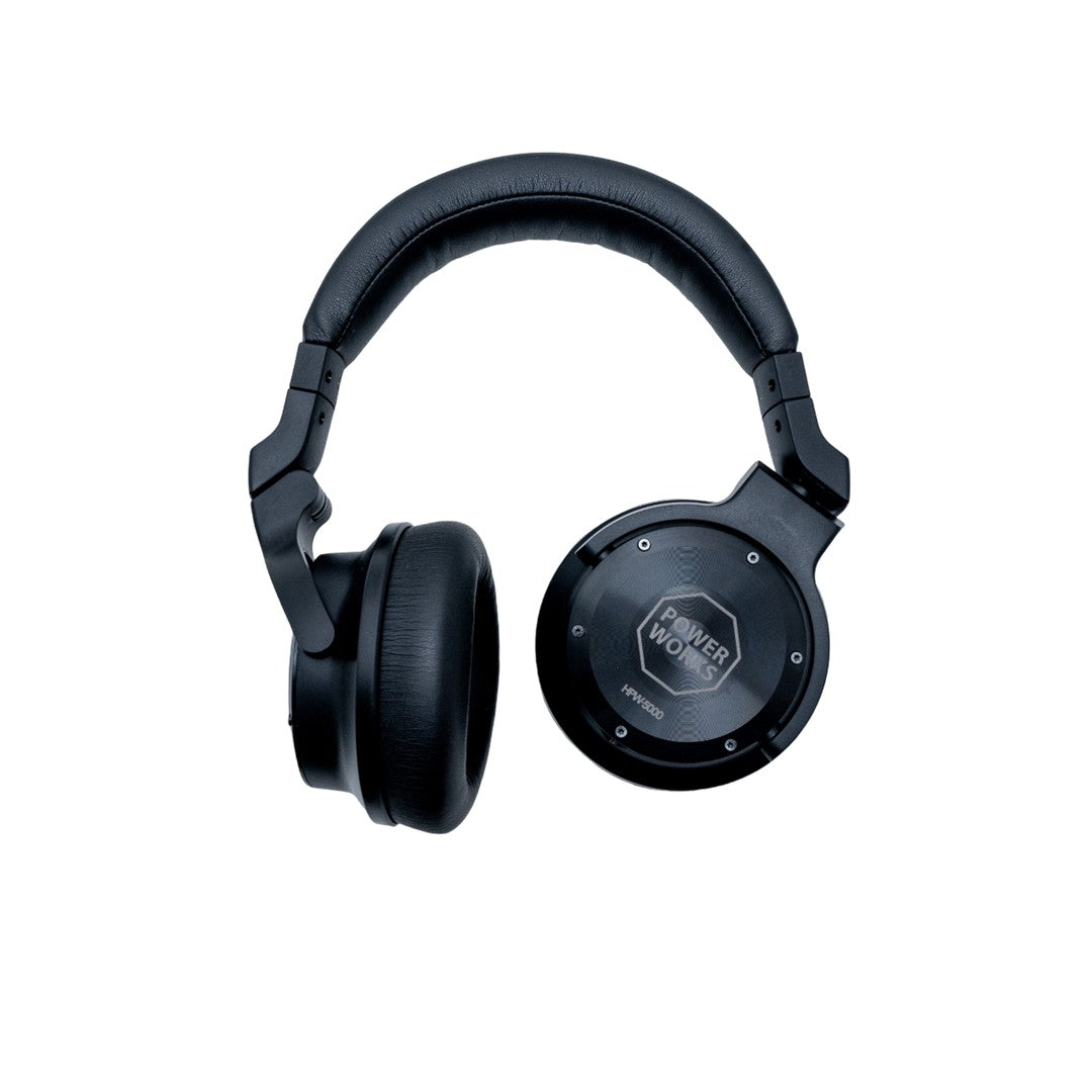 PowerWorks HPW-5000 Studio & DJ Headphones-Front
