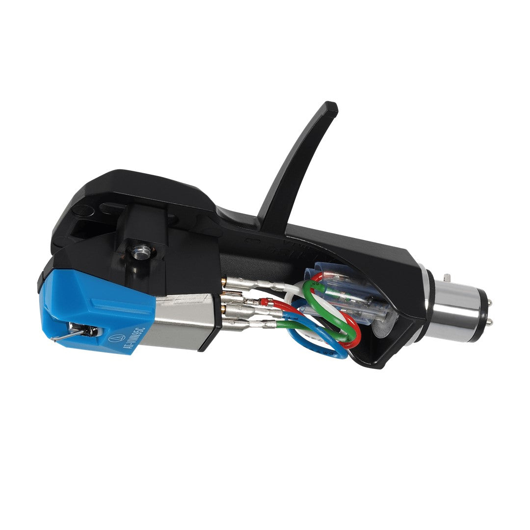 AT-VM95C/H Headshell and Cartridge Combo Kit-Bottom Side View- Cartridge, Headshell and Stylus