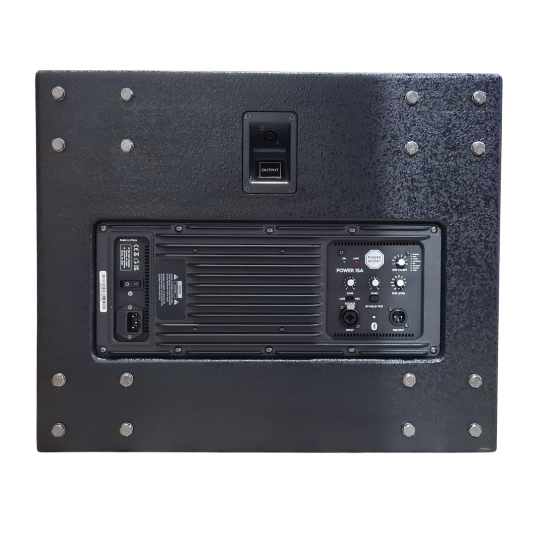 PowerWorks POWER-15A 15” Column Speaker System (2 CTNS) - Subwoofer Rear