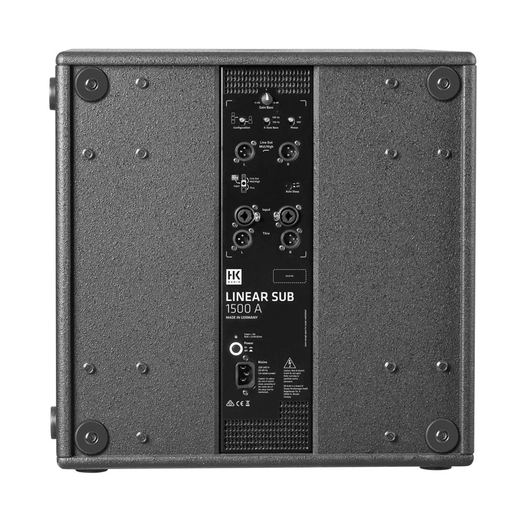 HK Audio LINEAR SUB 1500 A Active Subwoofer-Rear