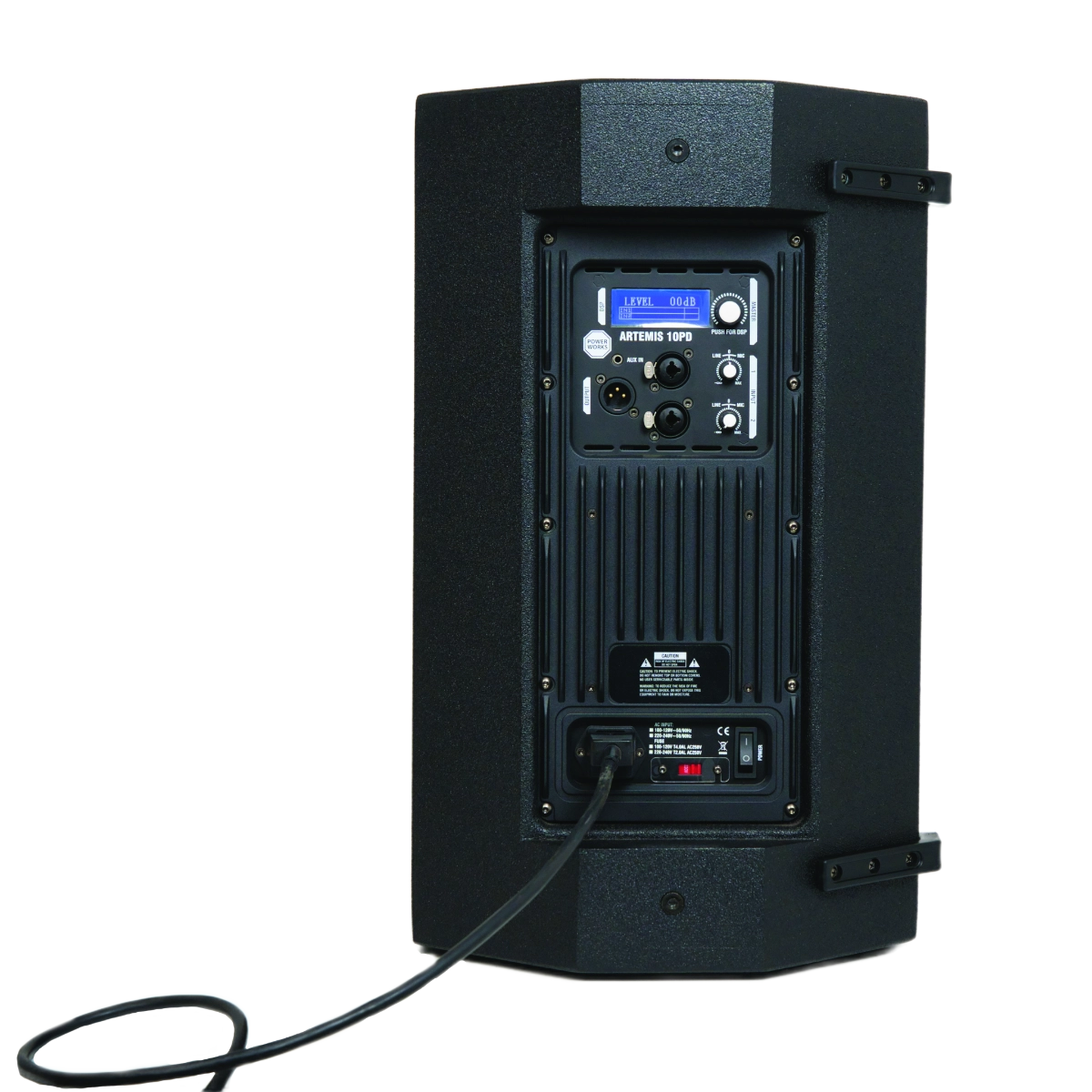 ARTEMIS-10PD Active Speaker with DSP- Rear-Cable