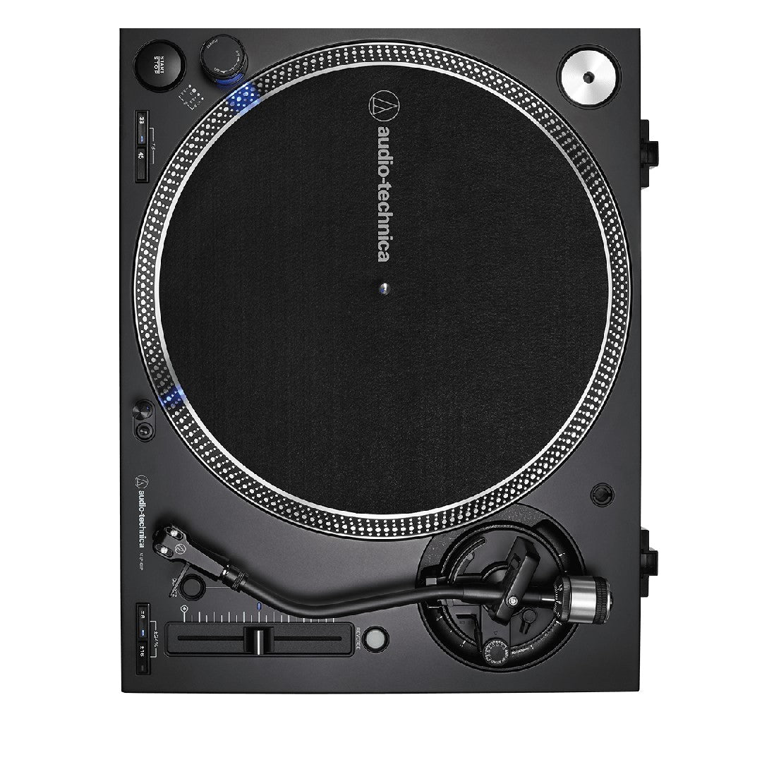 Audio-Technica AT-LP140XPBKE Pro Direct Drive Turntable -Top Side