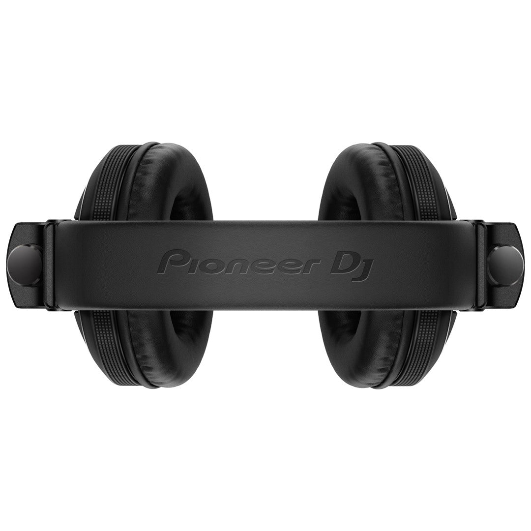 HDJ-X5 Over-Ear DJ Headphones in Black- Top
