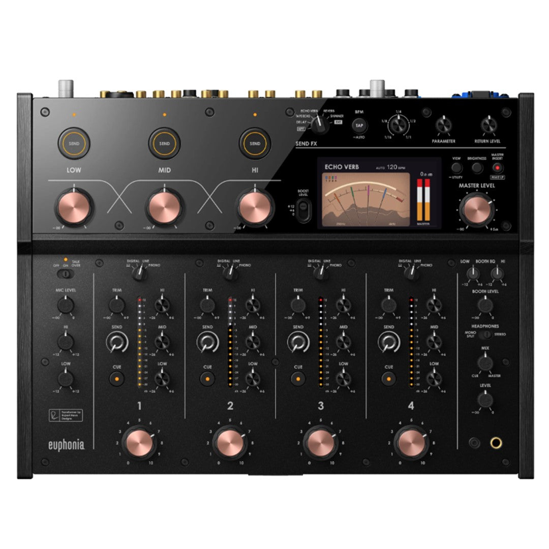 AlphaTheta EUPHONIA 4-Channel Professional Rotary Mixer Top