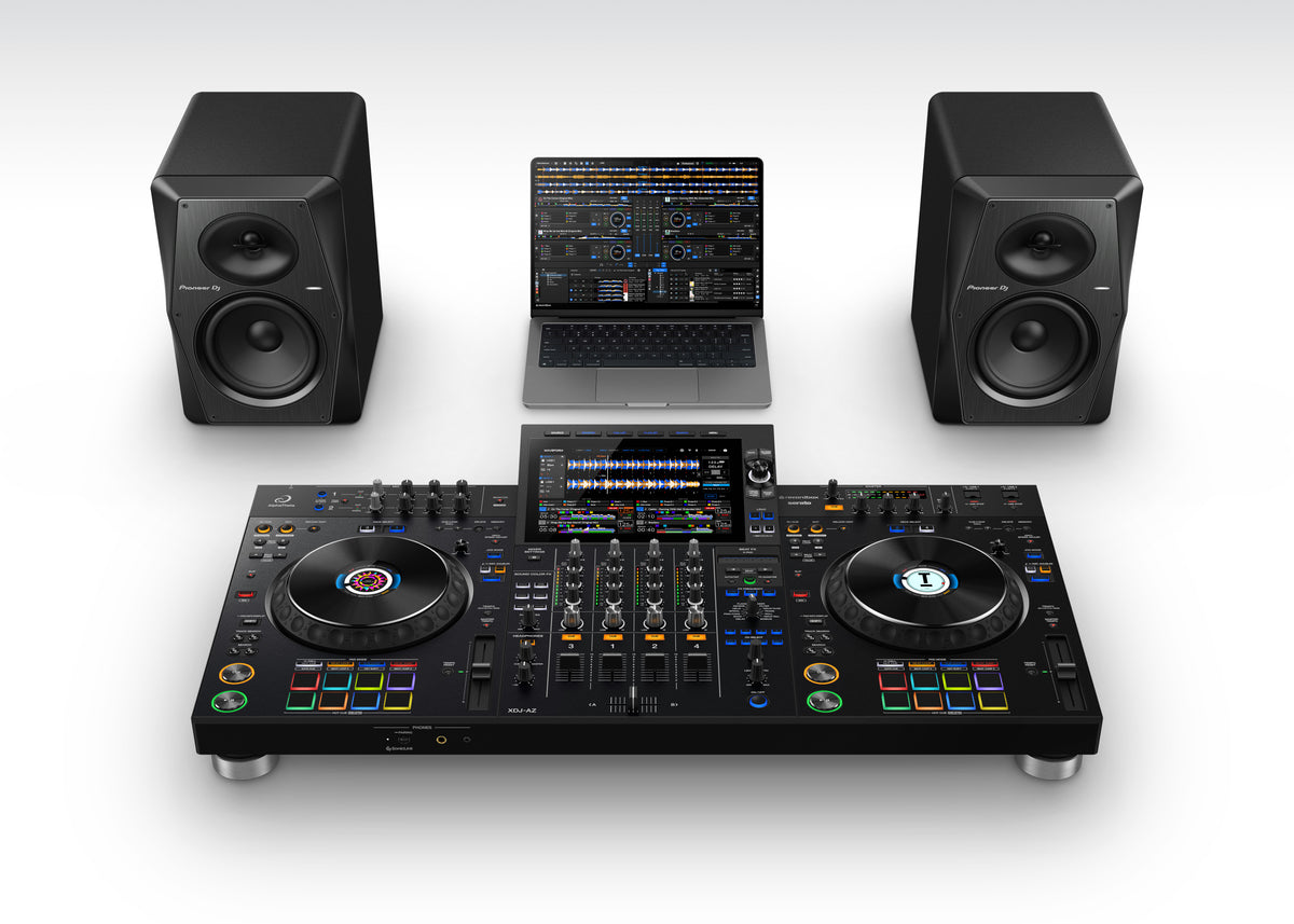 AlphaTheta XDJ-AZ Professional All-in-One 4 Channel DJ System Set up 2 Rekorbox