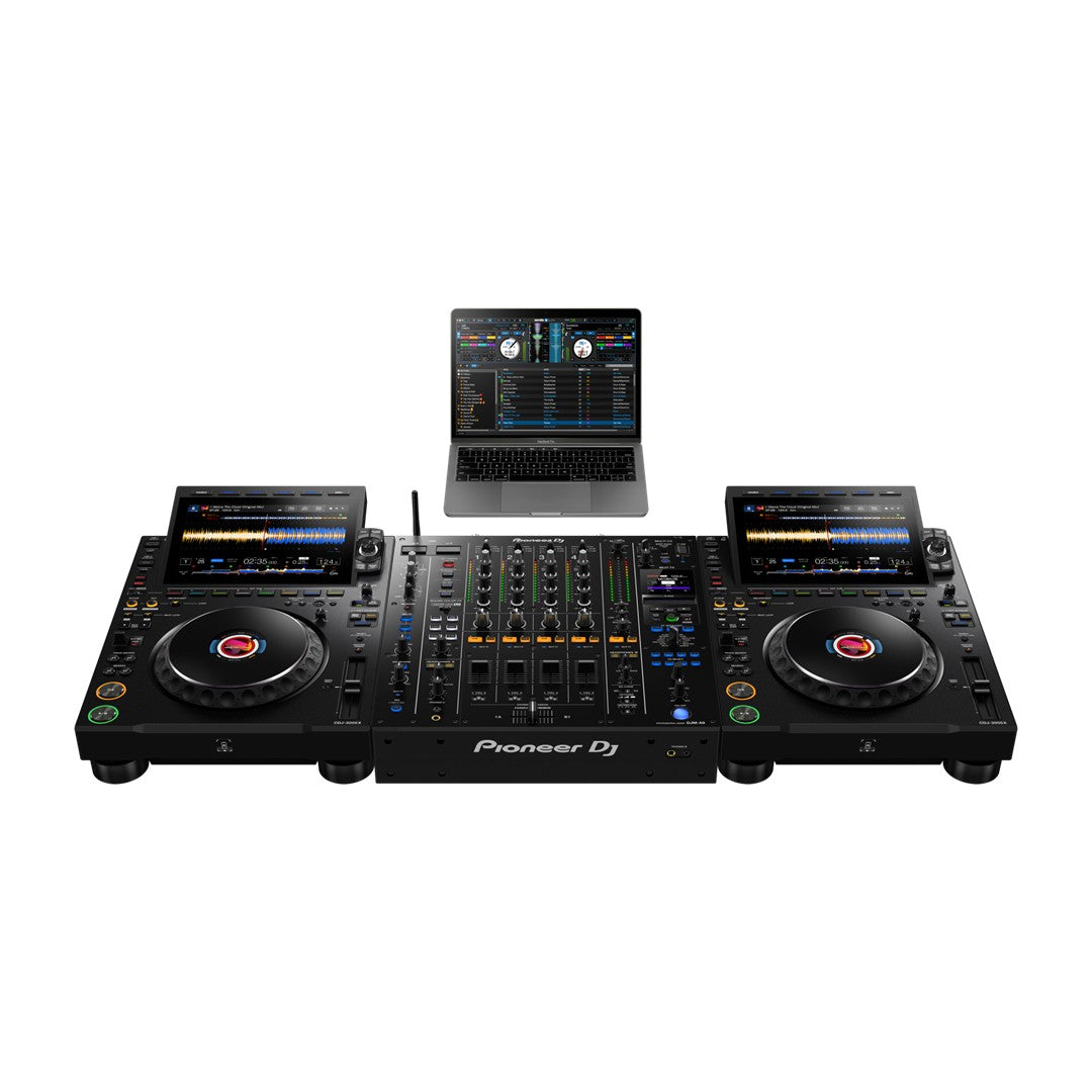 AlphaTheta CDJ-3000X Se up 1 with Rekordbox