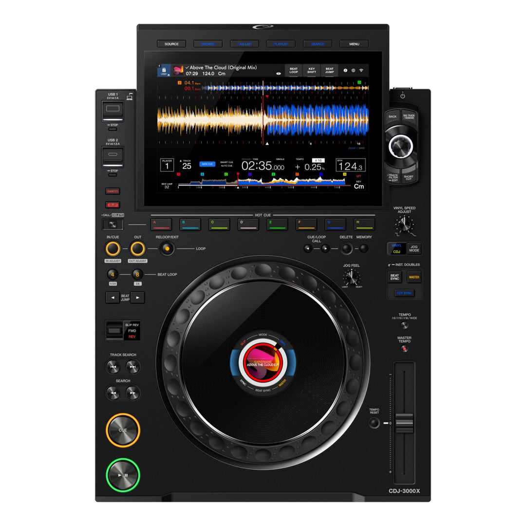 AlphaTheta CDJ-3000X Top View