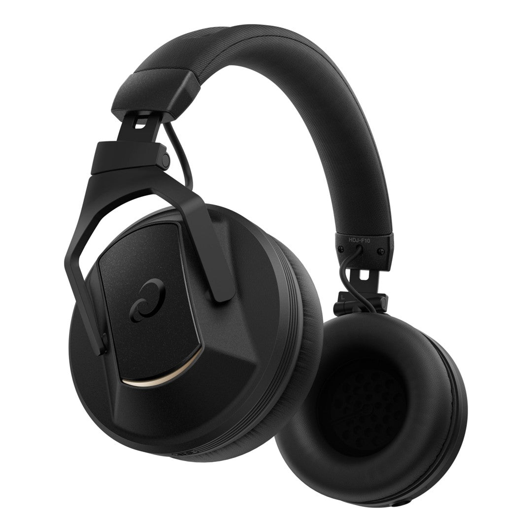 AlphaTheta HDJ-F10-TX Professional Wireless DJ Headphones with Transmitter Hero Shot Front View
