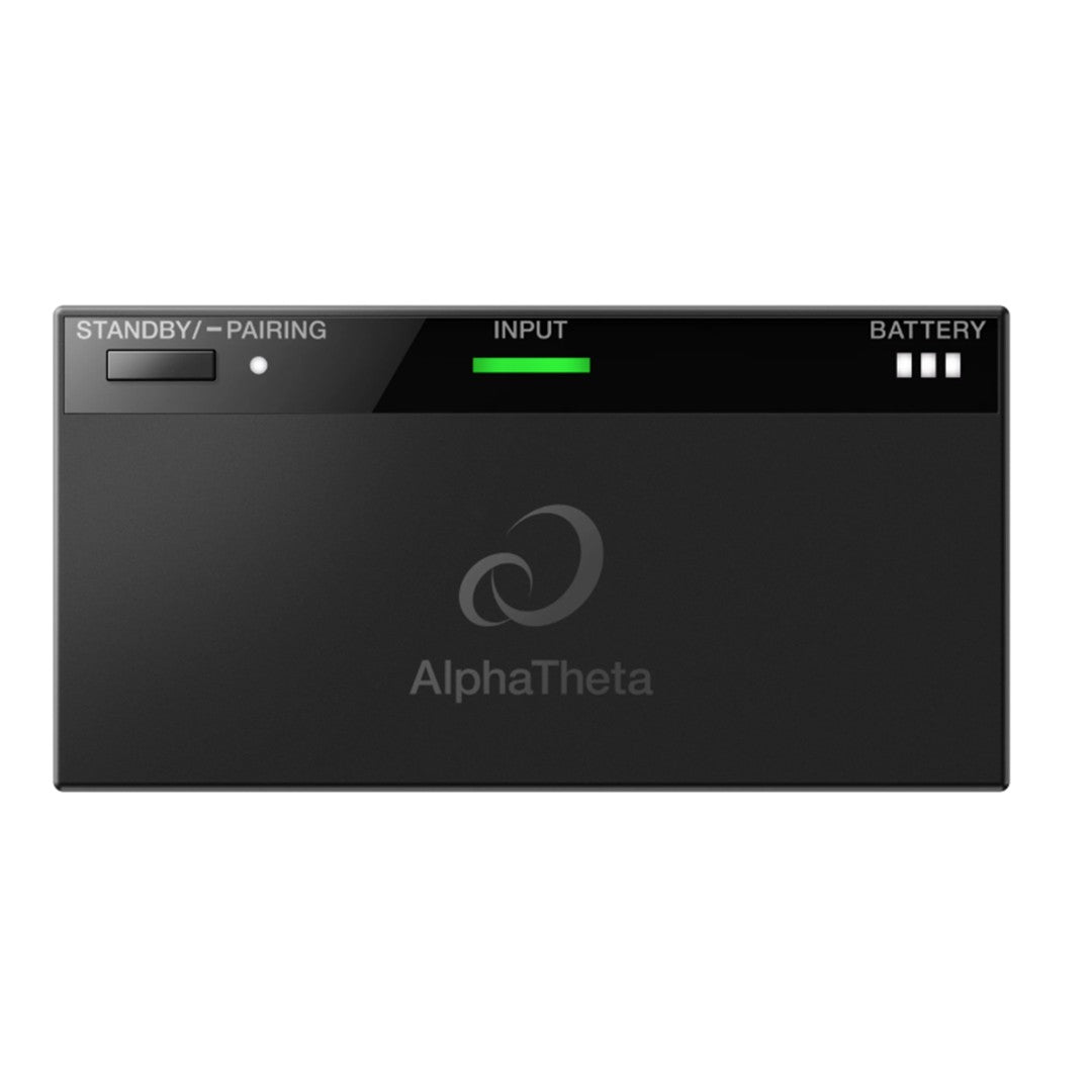 AlphaTheta HP-TX01 Transmitter for the HDJ-F10 DJ Headphones Front View