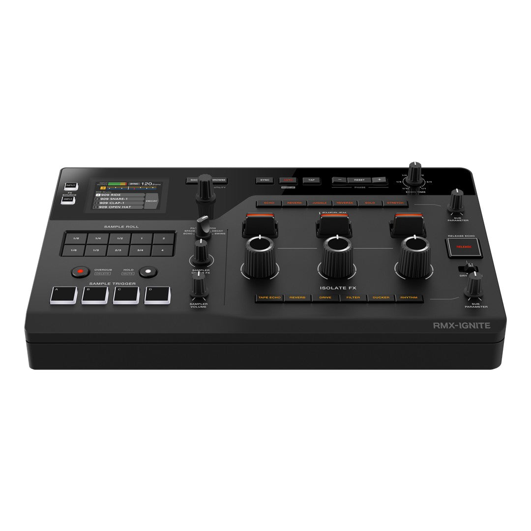 AlphaTheta RMX-IGNITE Next-generation DJ Effector Top Front View