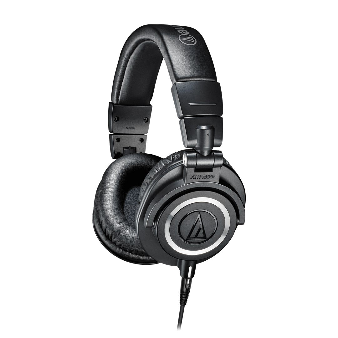Audio-Technica ATH-M50x Closed-Back Professional Monitor Headphones Front Right View