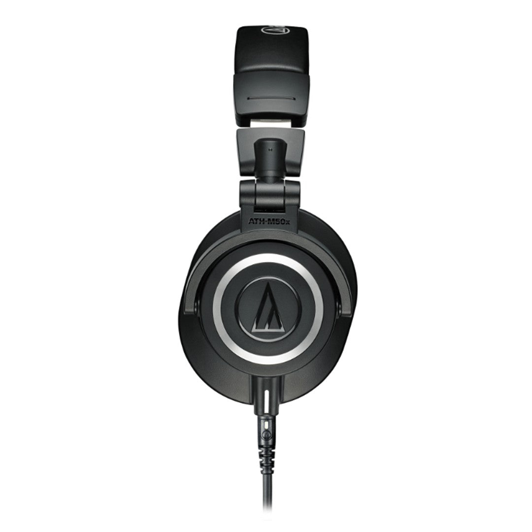 Audio-Technica ATH-M50x Closed-Back Professional Monitor Headphones Side View