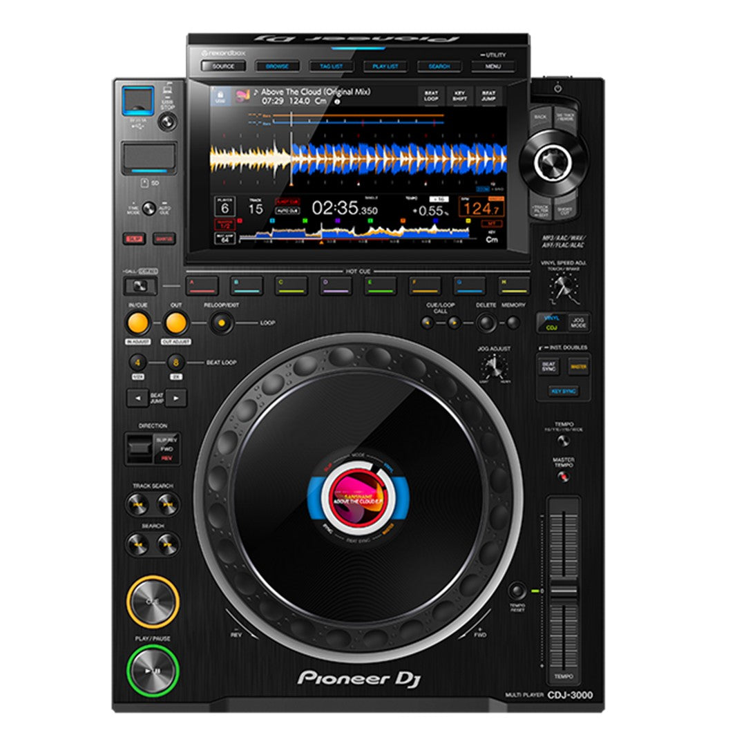 Pioneer DJ CDJ-3000 Professional DJ Multiplayer Top View