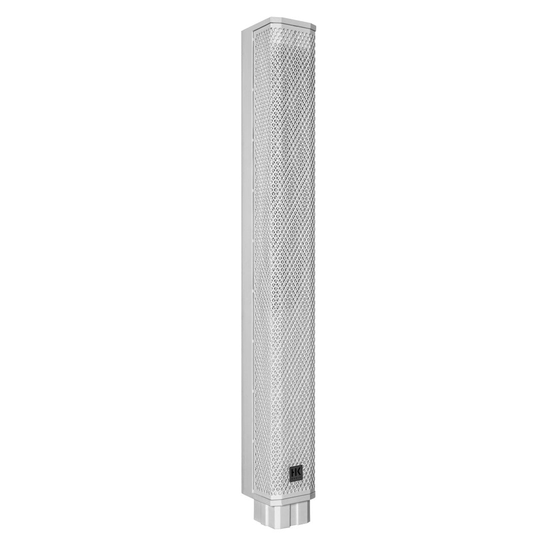 HK Audio POLAR-8MKII-WH Column Speaker with 8″ Sub (1 CTN) in White Front Left Mid High Unit View