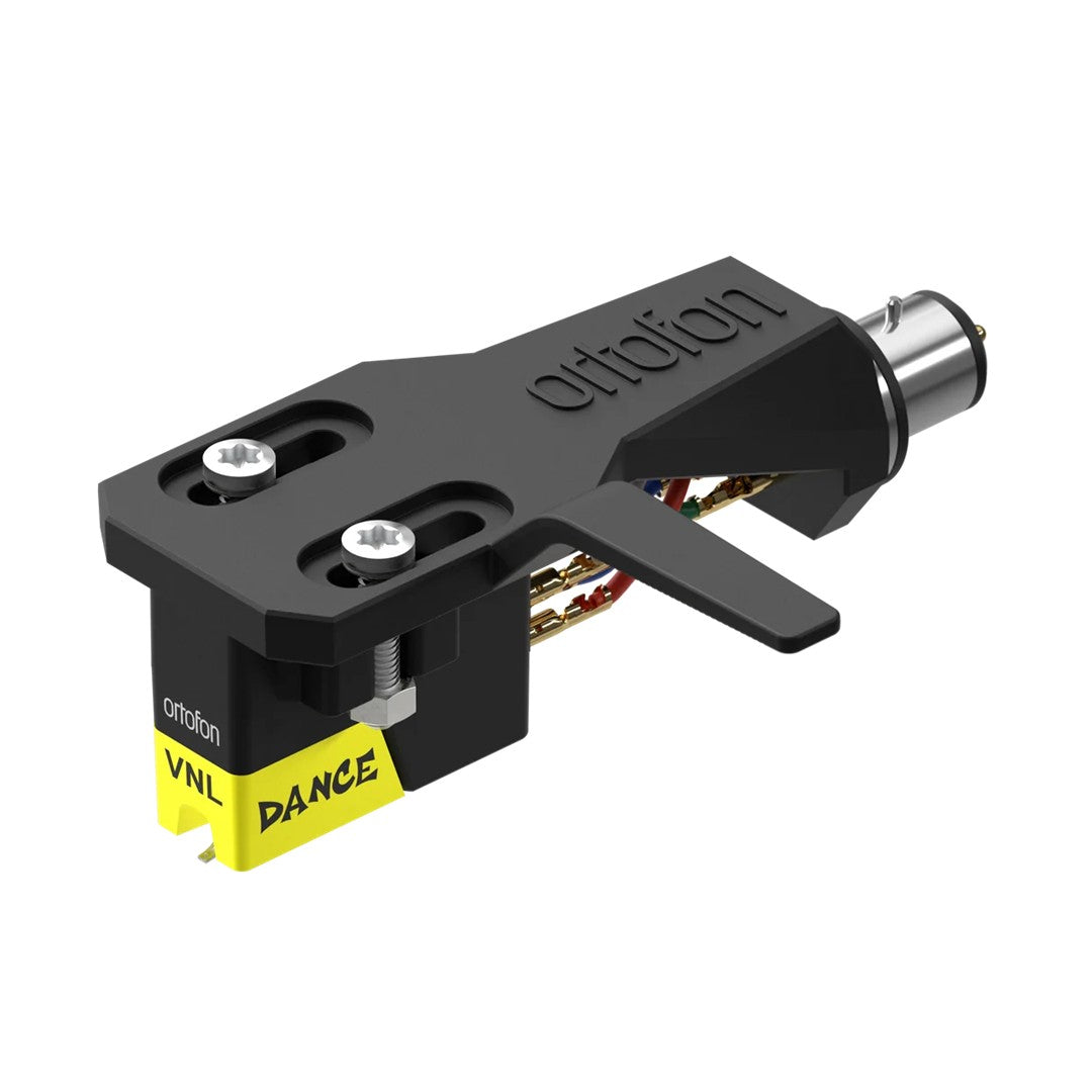 Ortofon VNL DANCE ON SH2 VNL Dance Premounted on Black Universal Headshell Top Front Right View