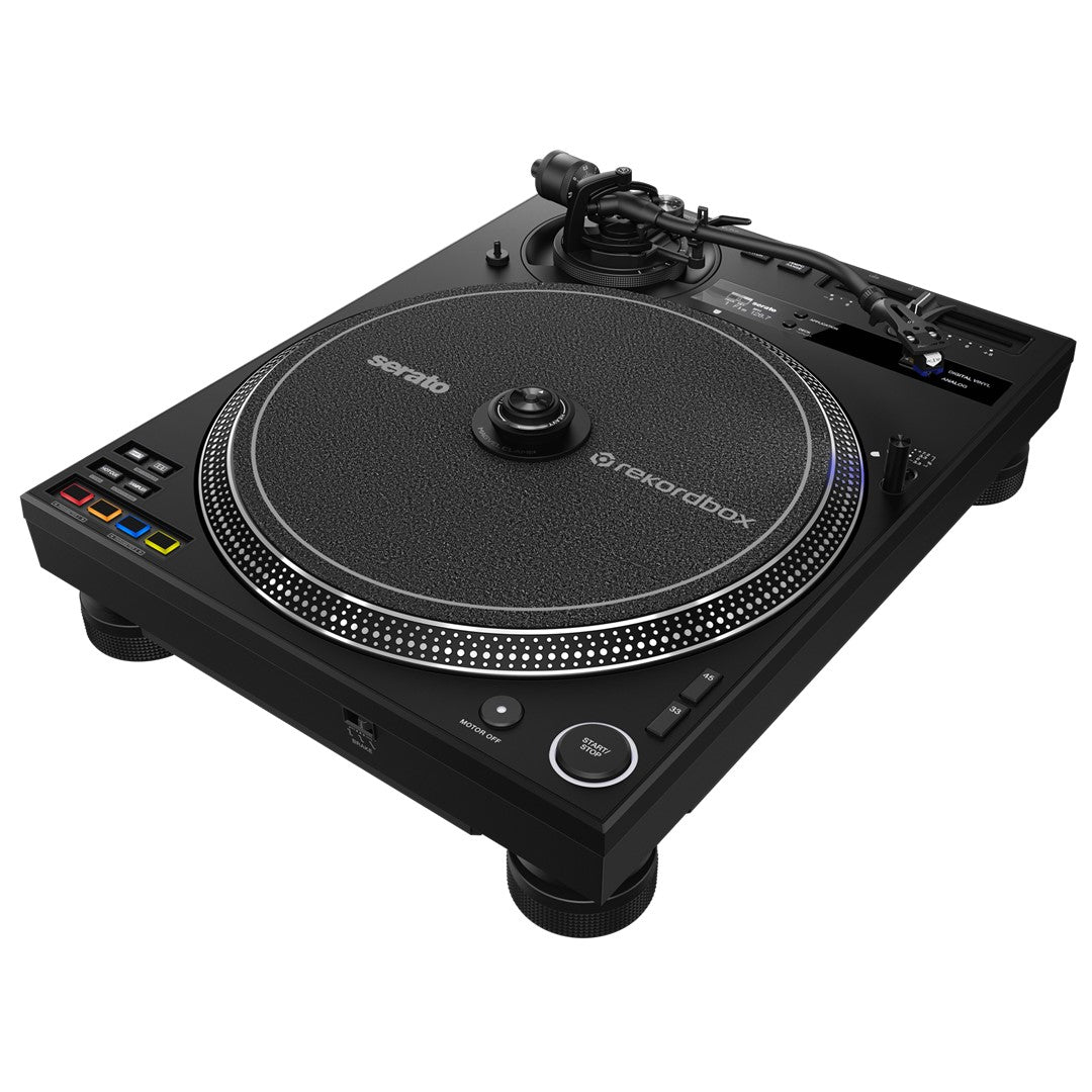 Pioneer DJ PLX-CRSS12 Professional Direct Drive Turntable Front Top Right View