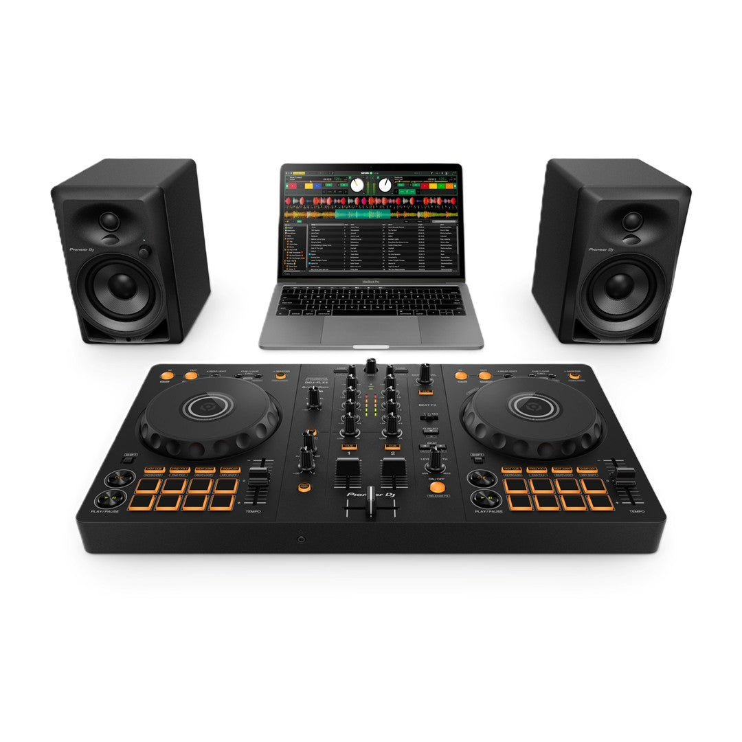 Pioneer DJ DDJ-FLX4 2-Channel DJ Controller Set up 2 with Serato Lite