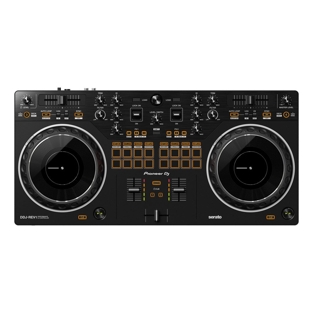 Pioneer DJ DDJ-REV1 - 2-Channel Scratch-Style DJ Controller for Serato DJ Lite Top view