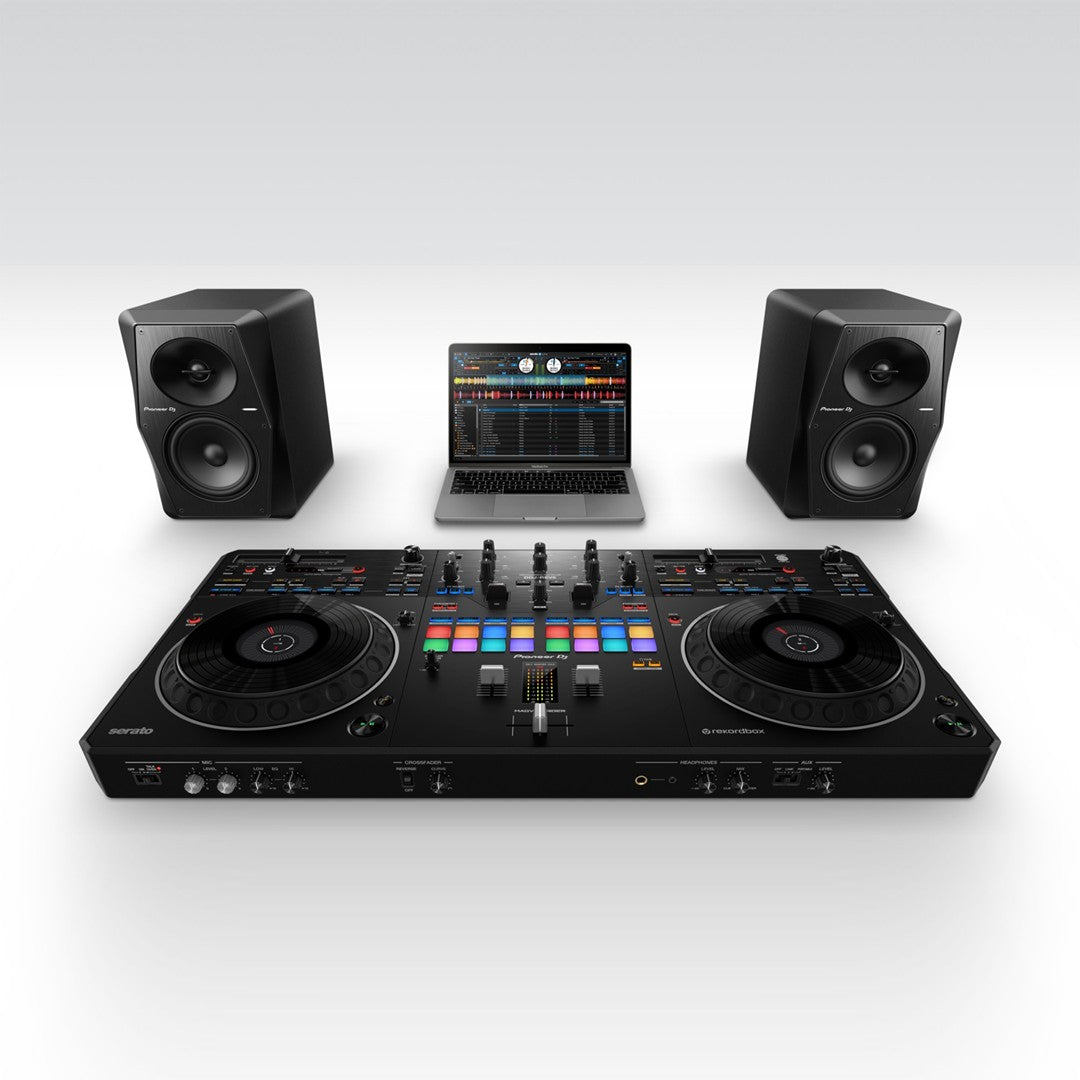 Pioneer DJ DDJ-REV5 - 2-channel Scratch-style Performance DJ Controller Set up 2 with Serato