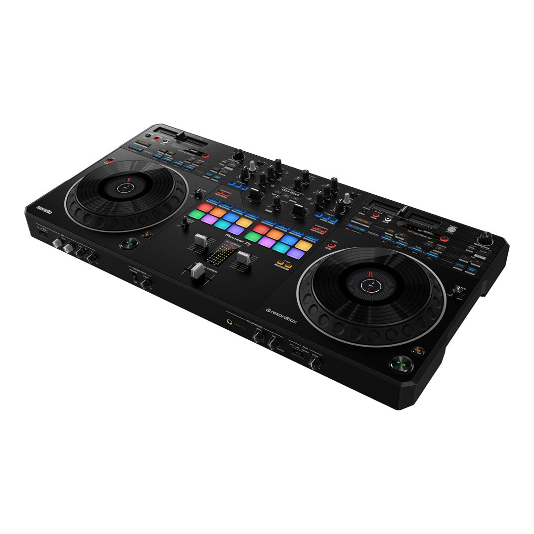 Pioneer DJ DDJ-REV5 - 2-channel Scratch-style Performance DJ Controller Top Front Right View