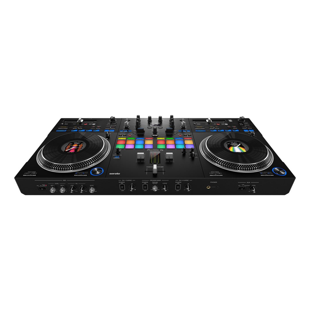 Pioneer DJ DDJ-REV7- 2-channel Scratch-style DJ Controller for Serato DJ PRO Top Front View