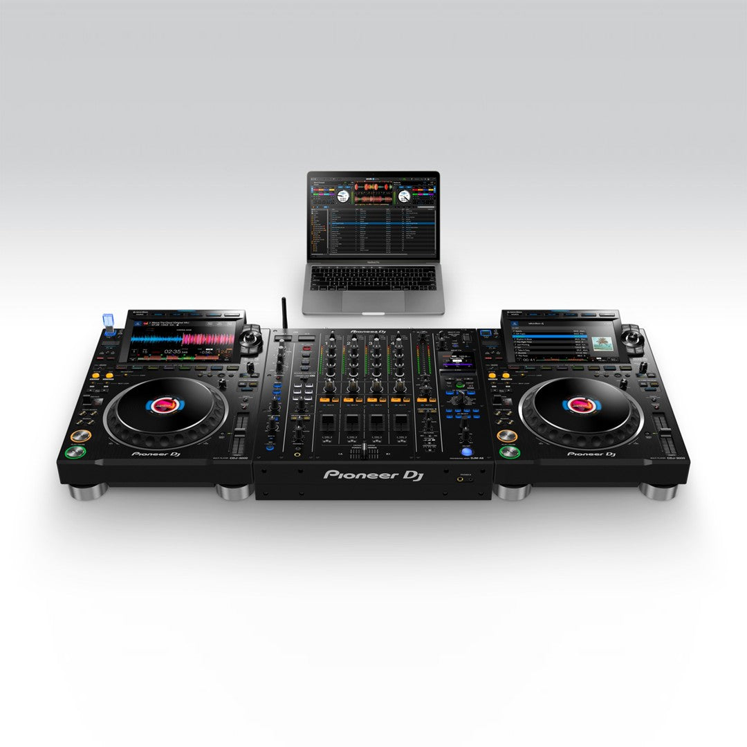 Pioneer DJ DJM-A9 - Professional 4-channel DJ Mixer Set up 6 with Serato