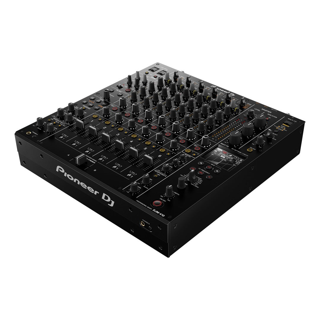 Pioneer DJ DJM-V10 6-channel Creative Style Professional DJ Mixer Top Front Right View