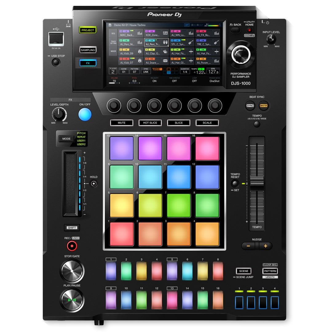 Pioneer DJ DJS-1000 Dynamic 16 Track DJ Sampler Top View