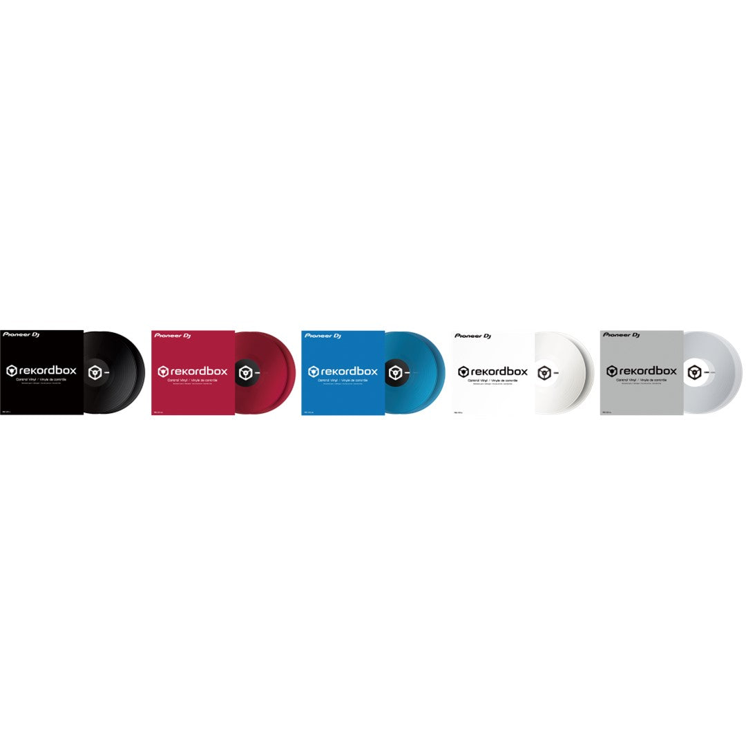 Pioneer DJ RB-VD1-W Control Vinyl in White (Pair) Colletions Colours