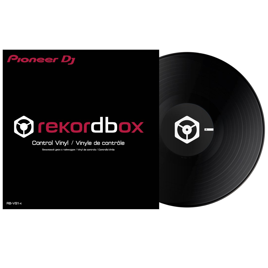 Pioneer DJ RB-VS1-K Control Vinyl in Black Top