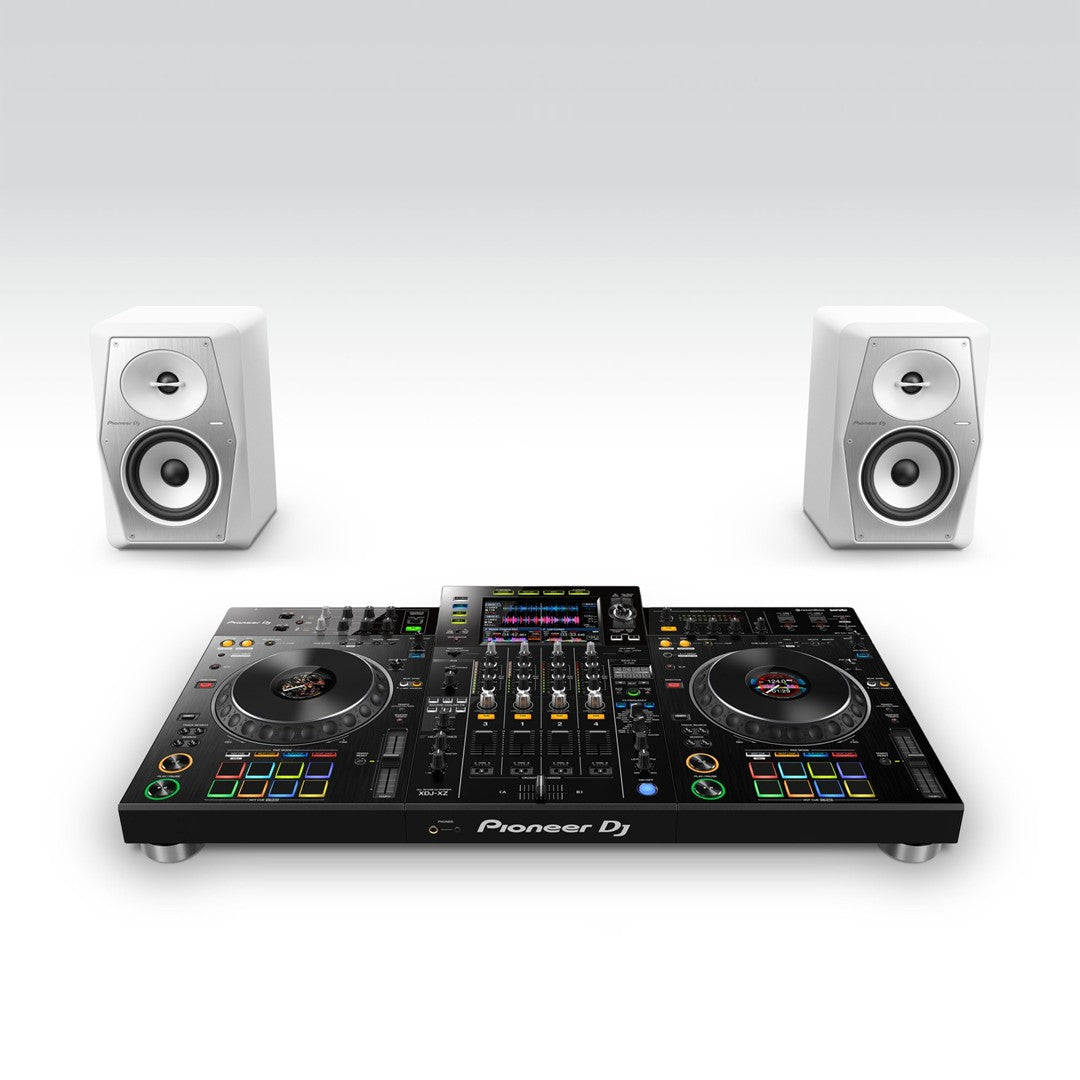 Pioneer DJ VM-50-W 5” White Active Monitor Speaker Set up 2